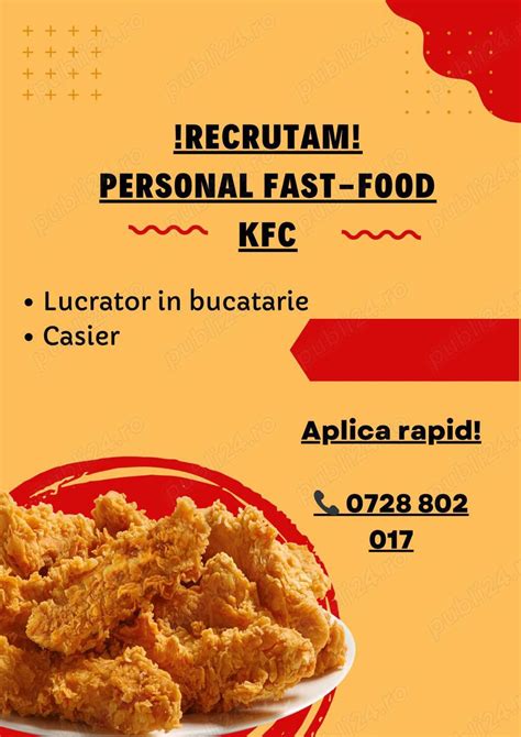 Program de lucru AREZ FAST FOOD